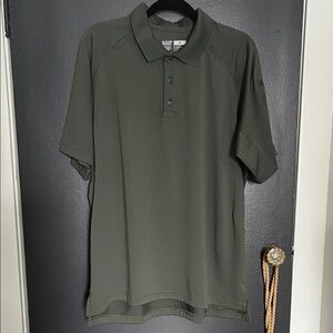 5.11 Tactical Dark Army Green Polo Shirt